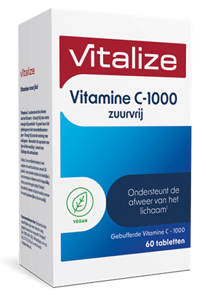 VITALIZE VITAMINE C 1000 ZUURVRIJ 60ST